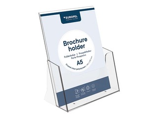 Brochure holder Europel A5, free standing