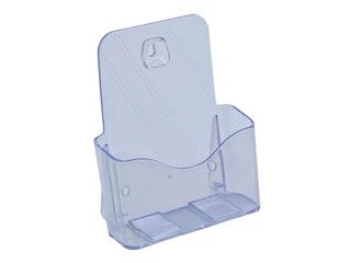 Brochure holder, free-standing or wall-mounted, A5