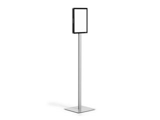 Information Stand with Metal Plate Durable, Floor, A4