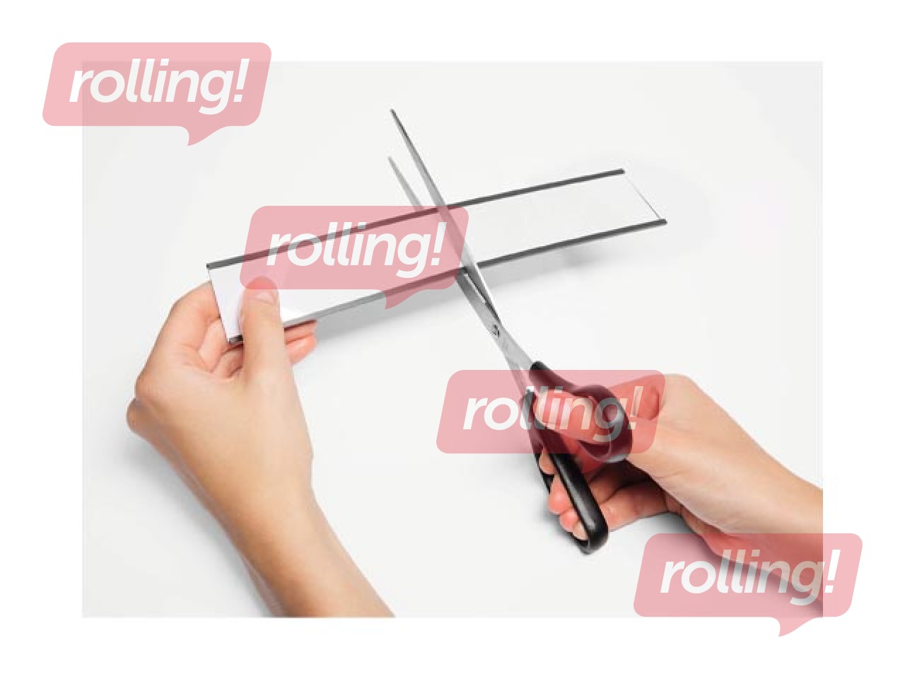 Magnetic label holder strip, 200x30mm, 5 pcs.