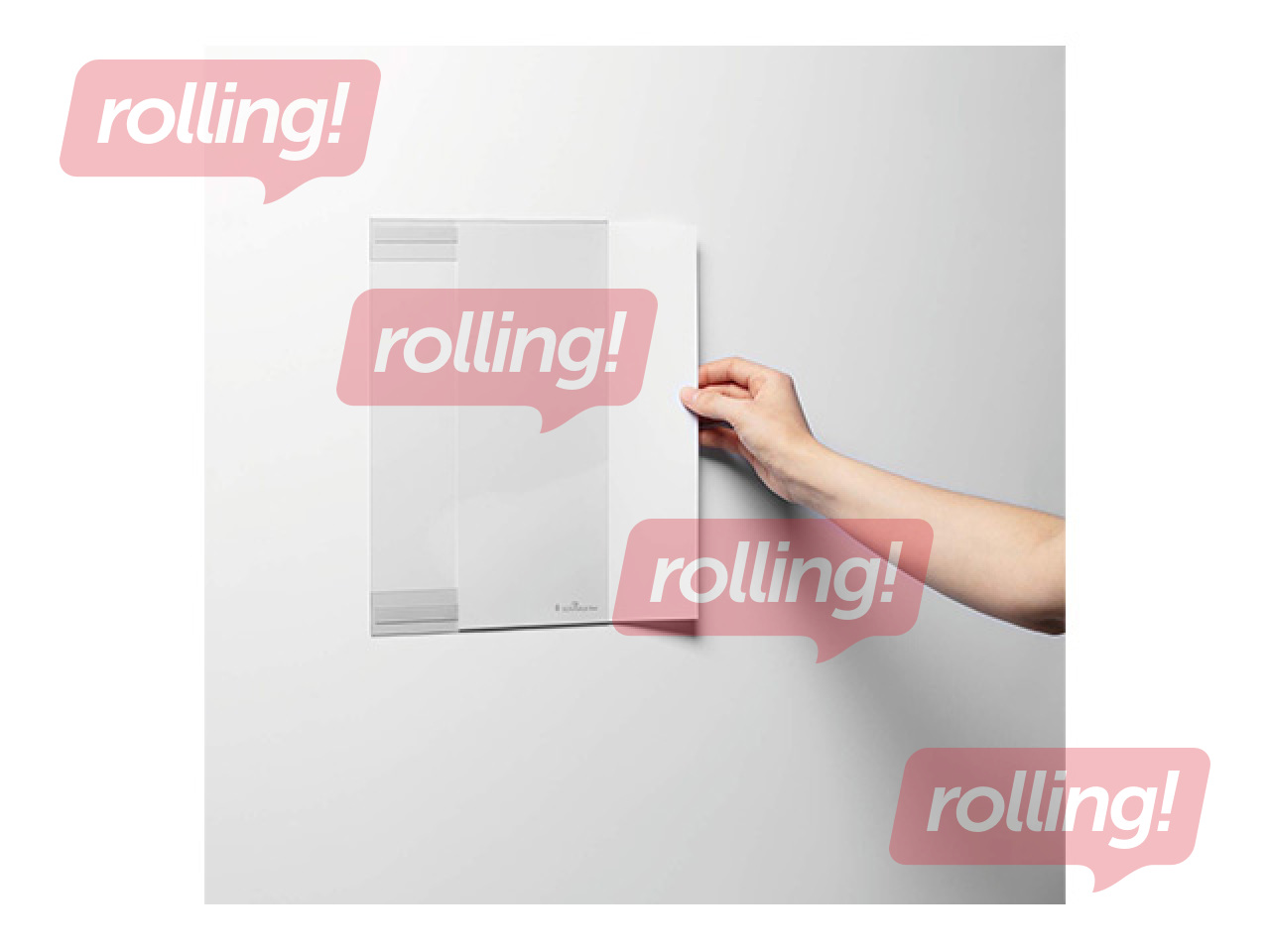 Information holder Durable, self-adhesive, transparent, rPET, A4, 1 pc.