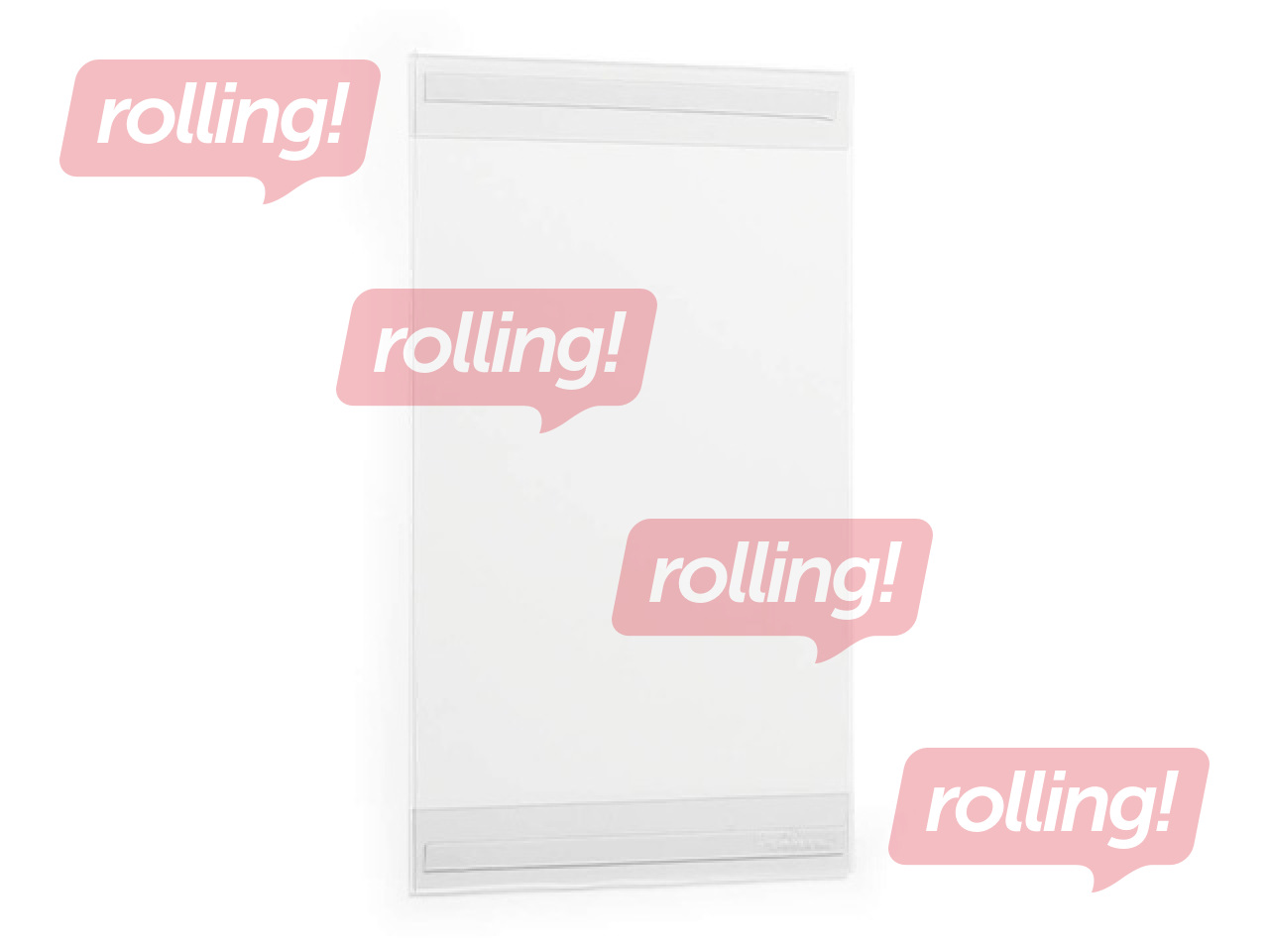 Информационный карман Durable, самоклеящийся, прозрачный, rPET, A4, 1 шт.