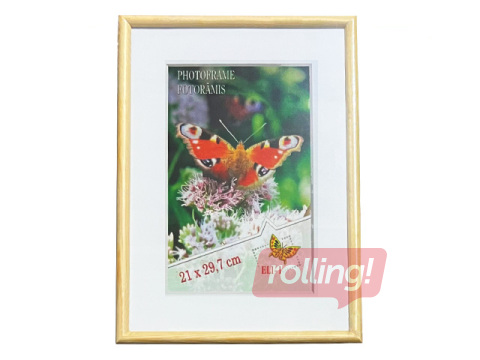 Photo frame,  A4, wooden, light brown
