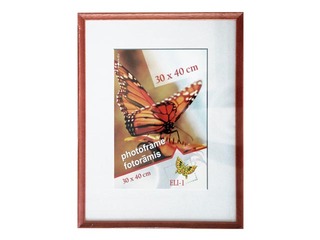Photo frame Spring, A3, wooden, dark brown