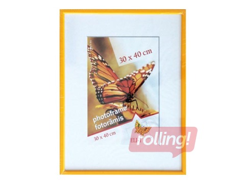 Photo frame Aura, A3, plastic, yellow