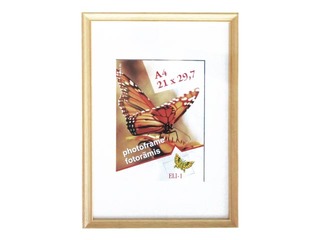 Photo frame Spring, A4, wooden, natural wood