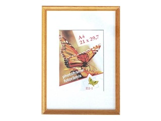 Photo frame Spring, A4, wooden, yellow-brown