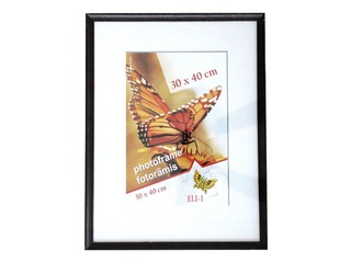 Photo frame Spring, A3, wooden, black