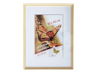 Photo frame Spring, A3, wooden, natural wood