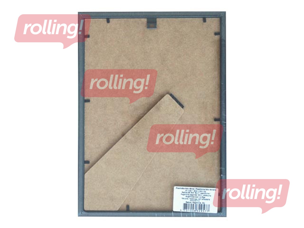 Fotoraam Eco, A4, plastik, hõbedane 