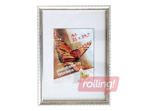 Fotoraam Osaka, A4, plastik, hõbedane