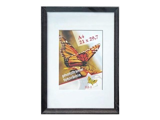 Photo frame Spring, A4, wood, dark brown