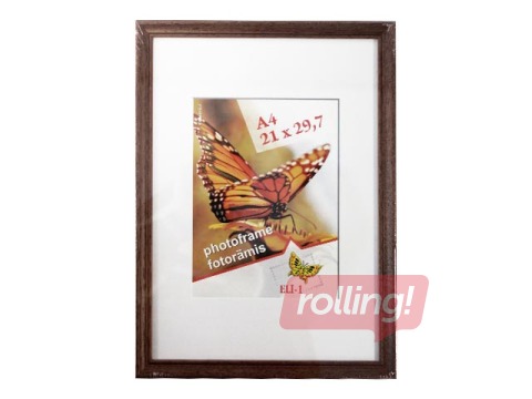 Pildiraam Aura, A4, puit, pruun