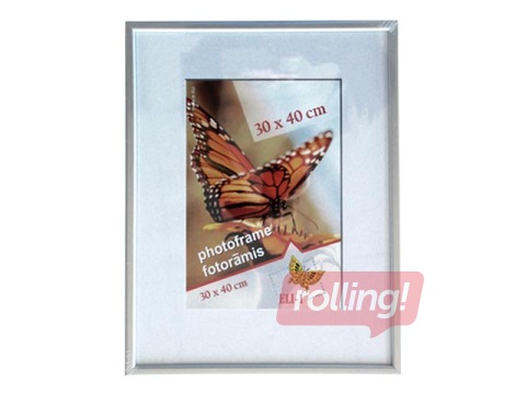 Photo frame, Aura, A3, plastic,  silver