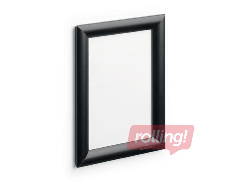 Alumīnija profilu rāmis ar skavām Durable, A5, melns