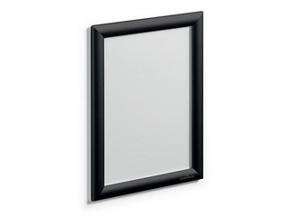 Alumīnija profilu rāmis ar skavām Durable, A4, melns