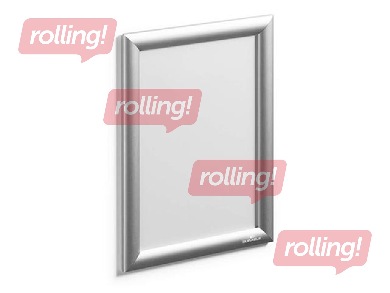 Alumiiniumprofiili raam koos klambritega Durable, A4, hõbedane