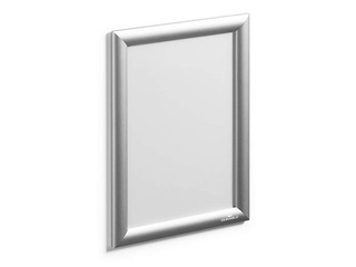 Aluminum profile frame with clips Durable, A4, silver