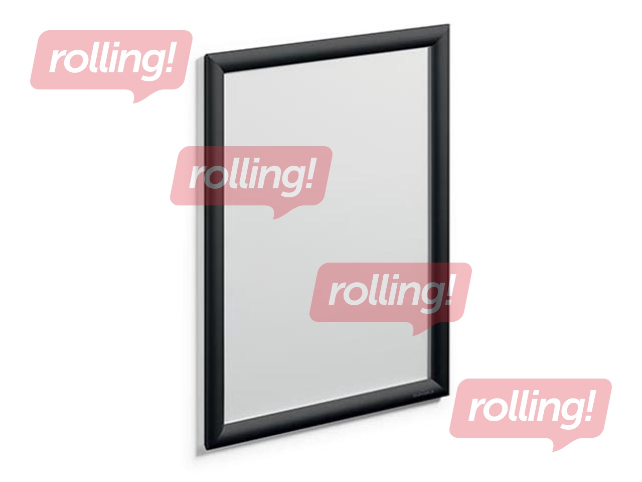 Alumiiniumprofiili raam koos klambritega Durable, A3, must