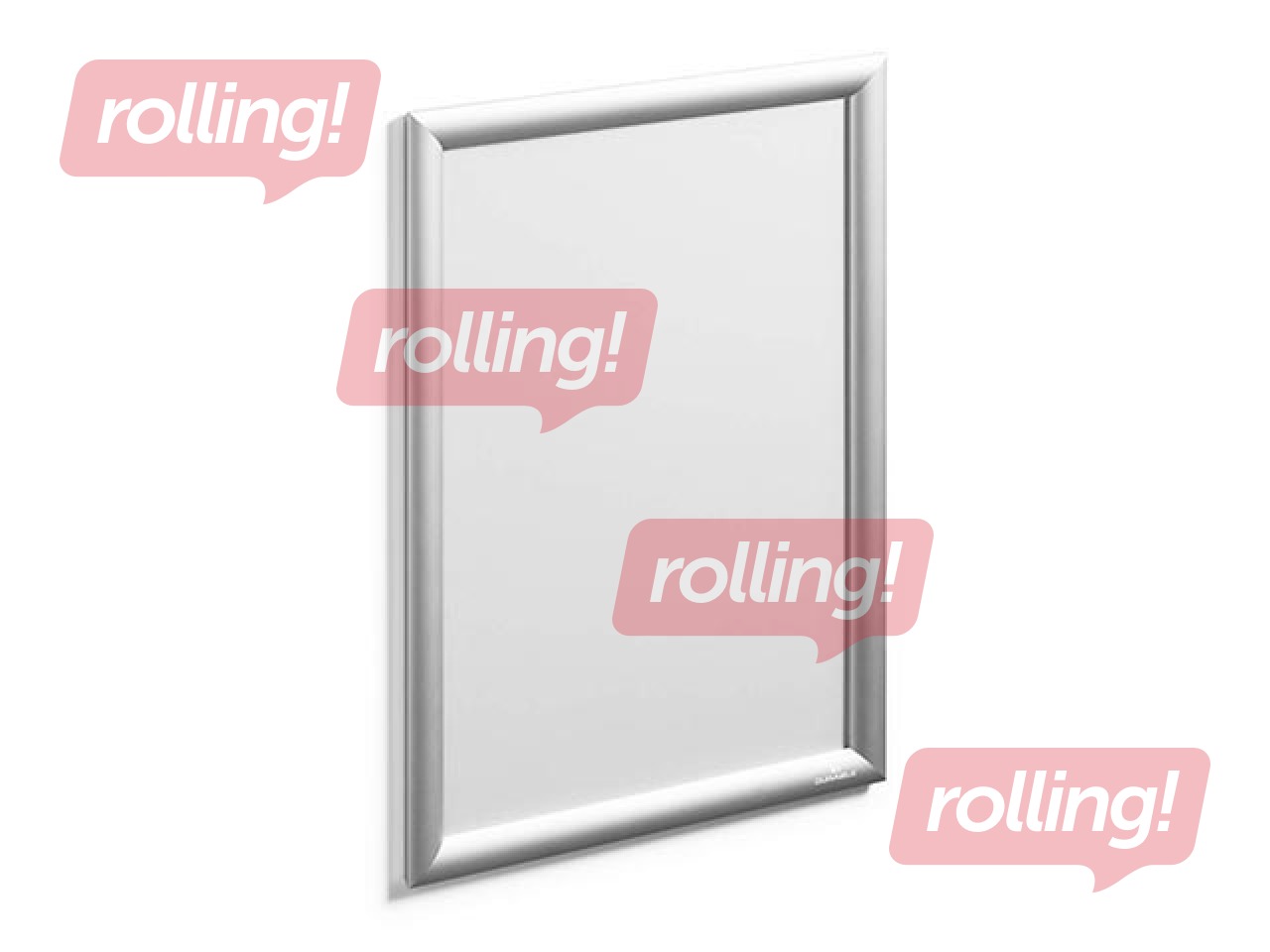 Aluminum profile frame with clips Durable, A3, silver