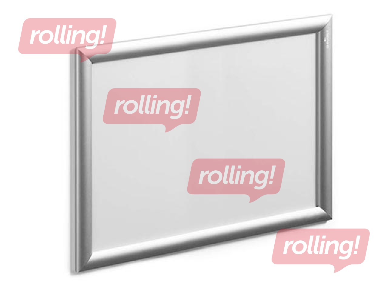 Aluminum profile frame with clips Durable, A3, silver