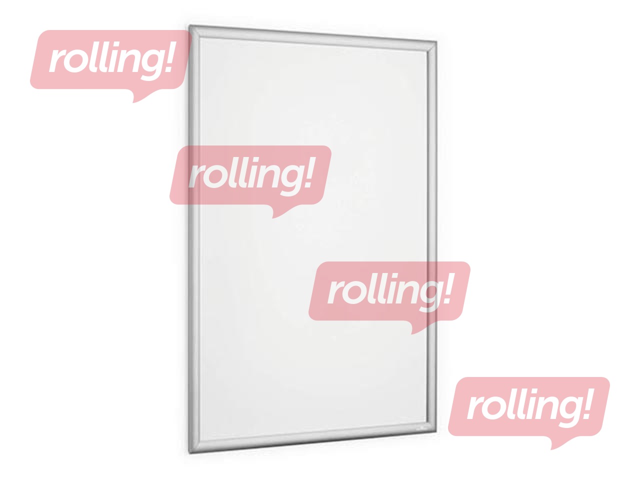 Aluminum profile frame with clips Durable, A1, silver