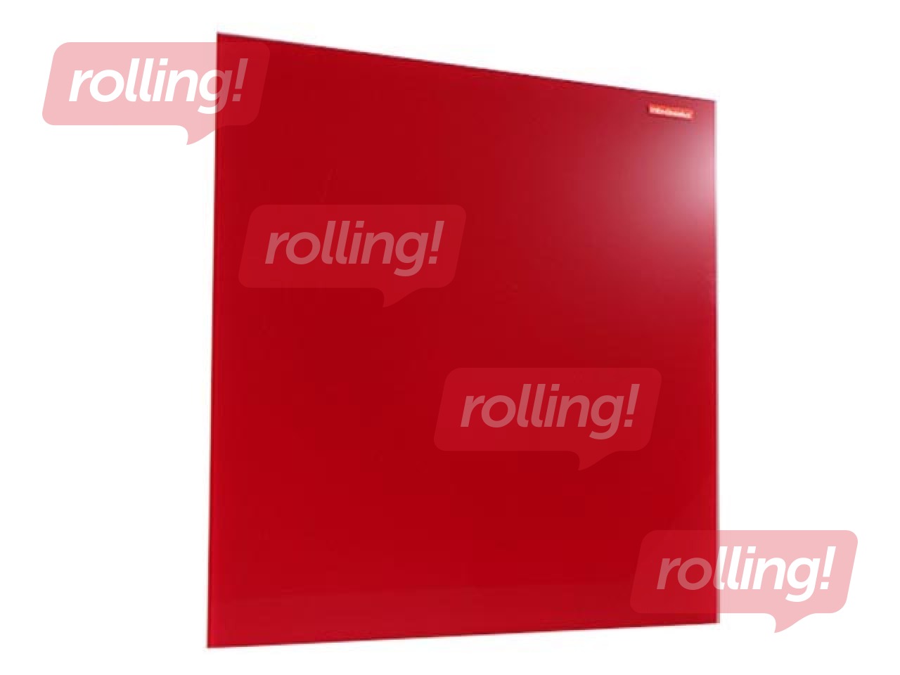 Klaastahvel,magneetiline, 60 x 40 cm, punane