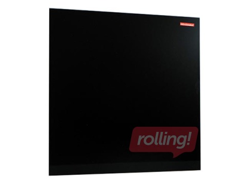 Klaastahvel-magnettahvel 60 x 40 cm, must