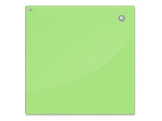 Magnetic glassboard 2x3, 45 x 45 cm, light green