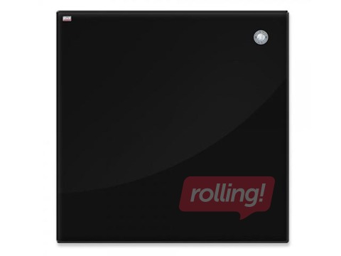 Magnetic glassboard 2x3, 80 x 60 cm, black