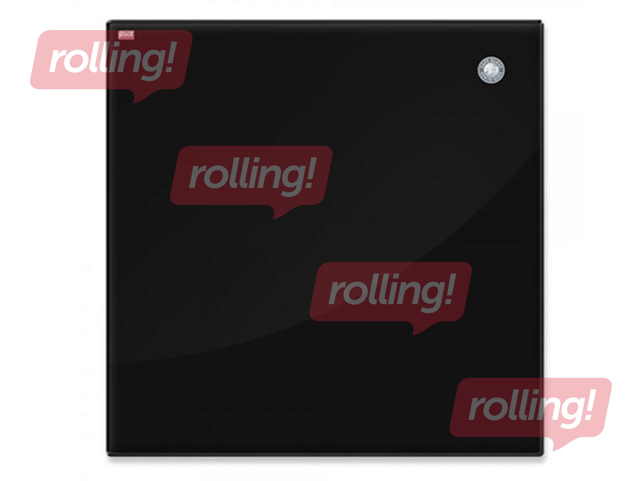 Magnetic glassboard 2x3, 80 x 60 cm, black
