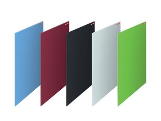 Стекляная доска Memoboards, магнитно-маркерная, 45 x 45 см, красная