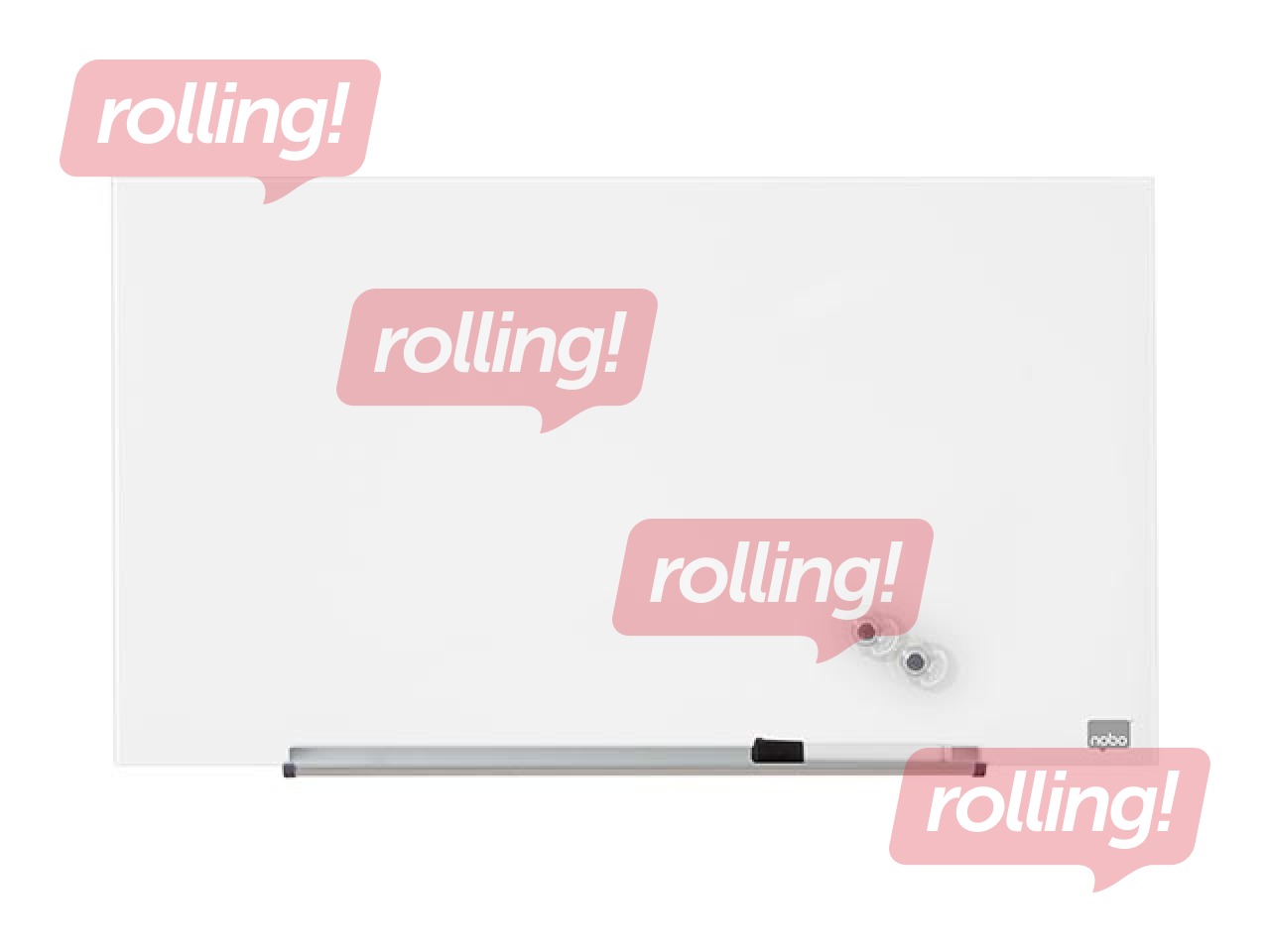 Magnetiline klaastahvel Nobo Impression Pro, 31