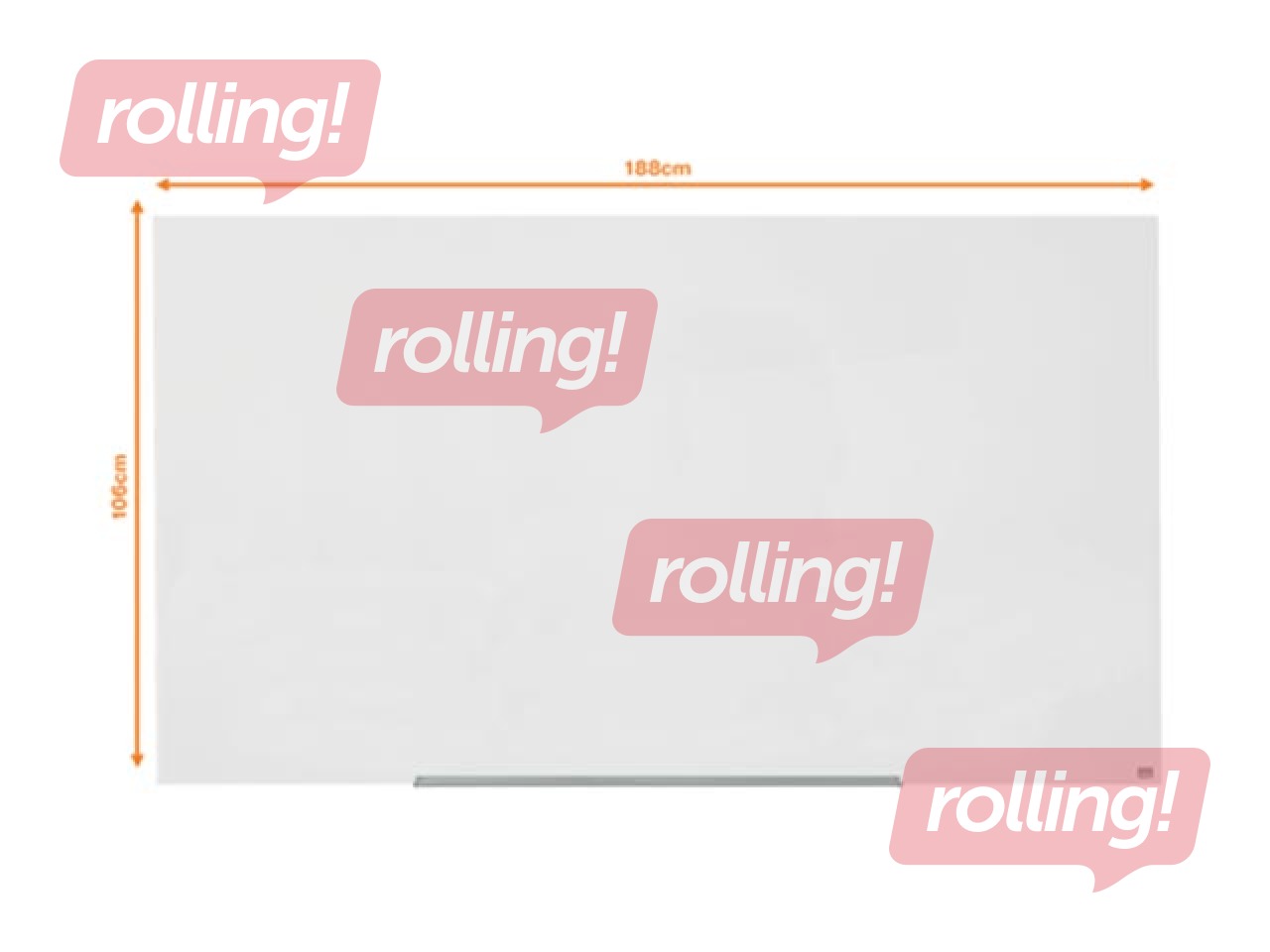 Magnetiline klaastahvel Nobo Impression Pro, 85