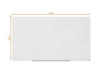 Стеклянная доска Nobo Impression Pro, магнитная, 85