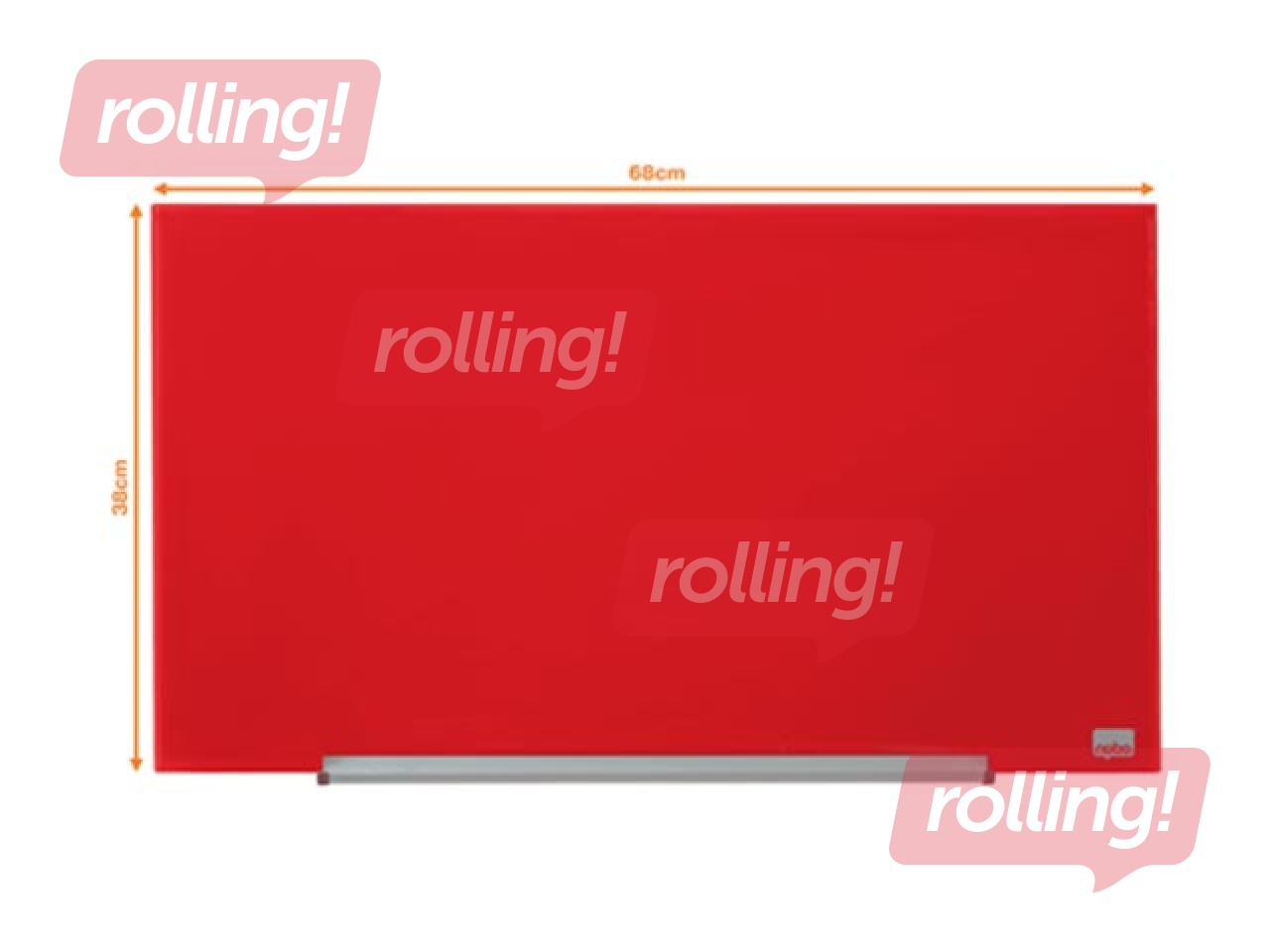 Magnetiline klaastahvel Nobo Impression Pro, 31