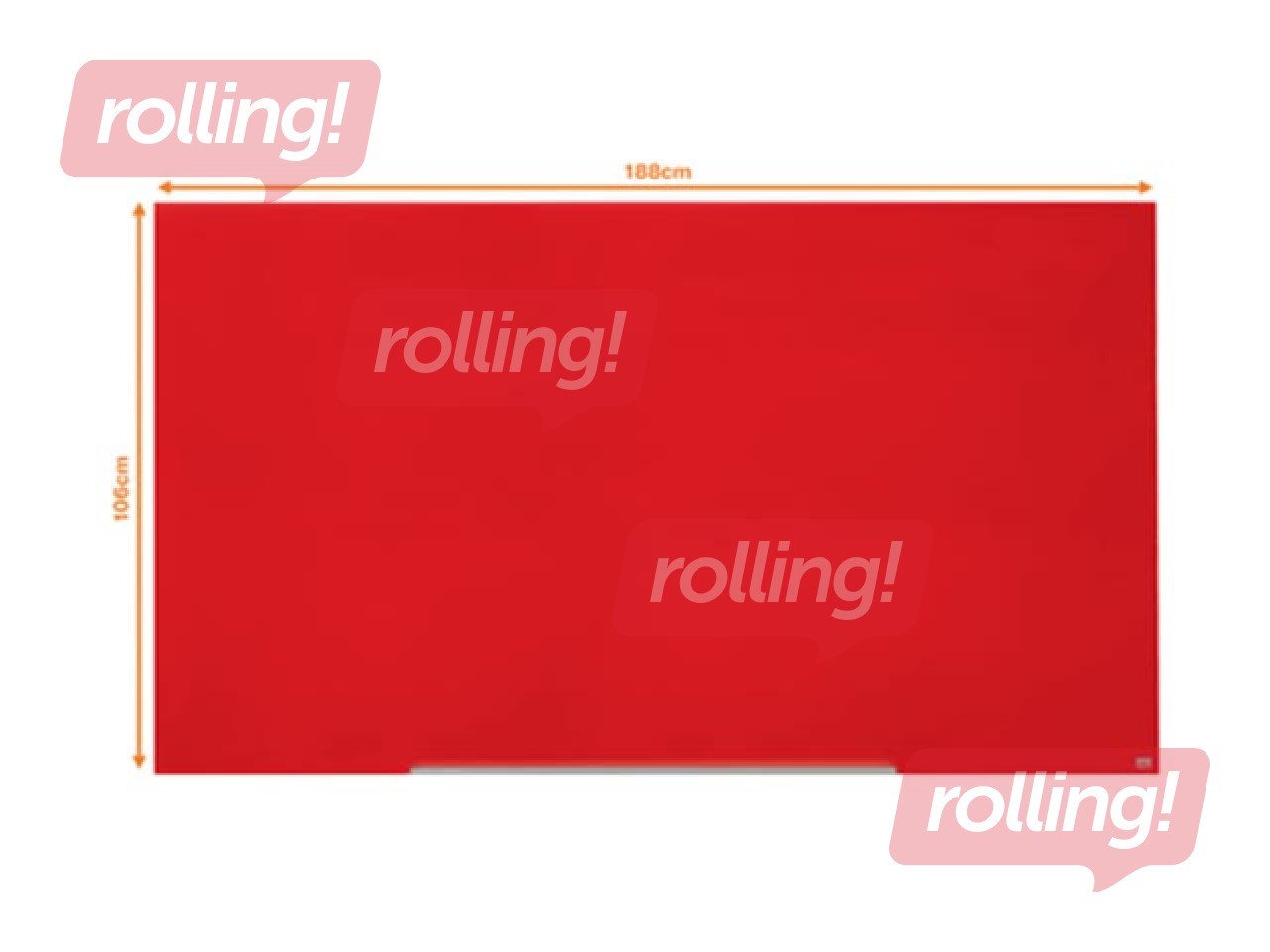 Magnetiline klaastahvel Nobo Impression Pro, 85