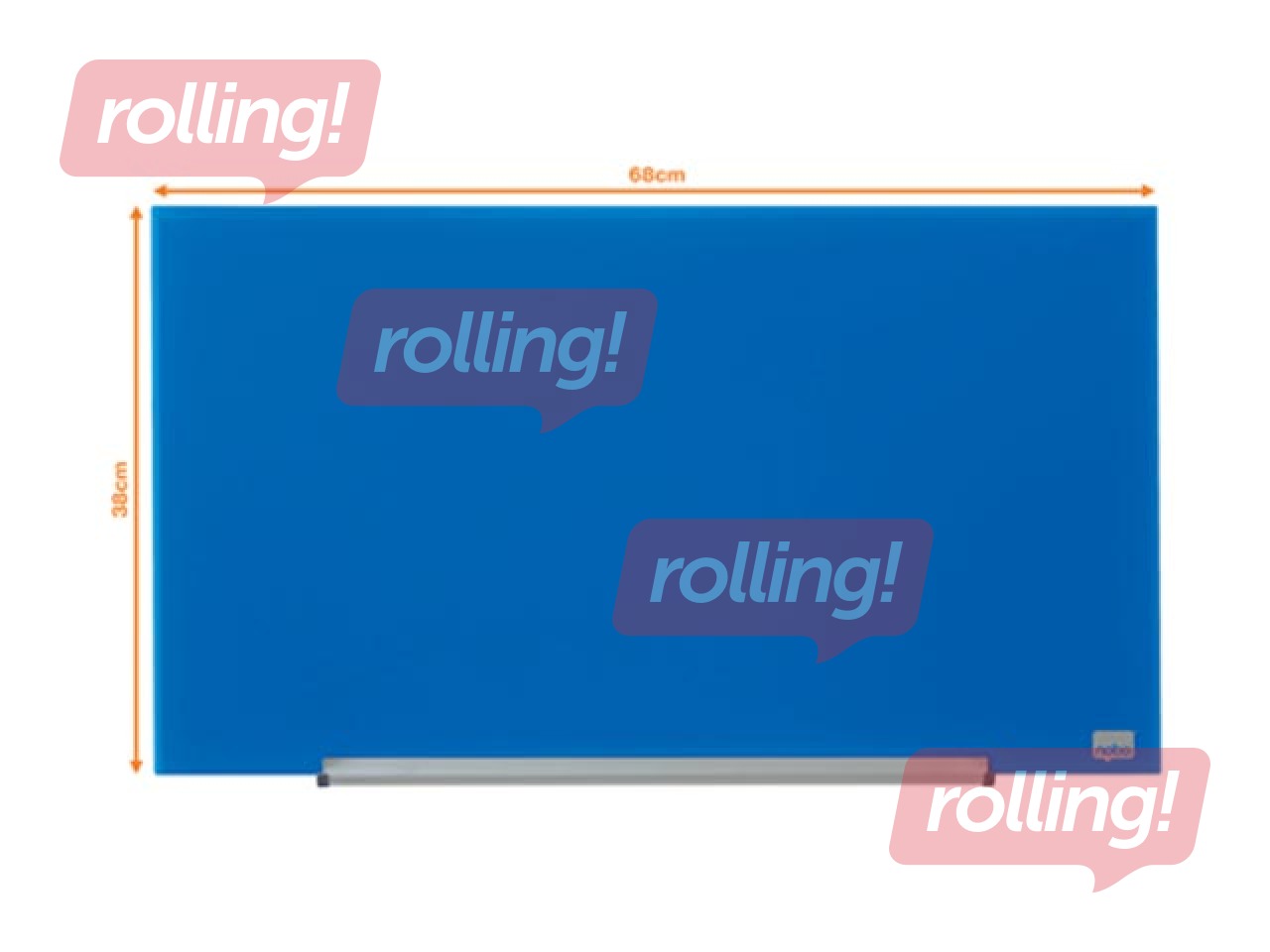 Glass board Nobo Impression Pro, magnetic, 31