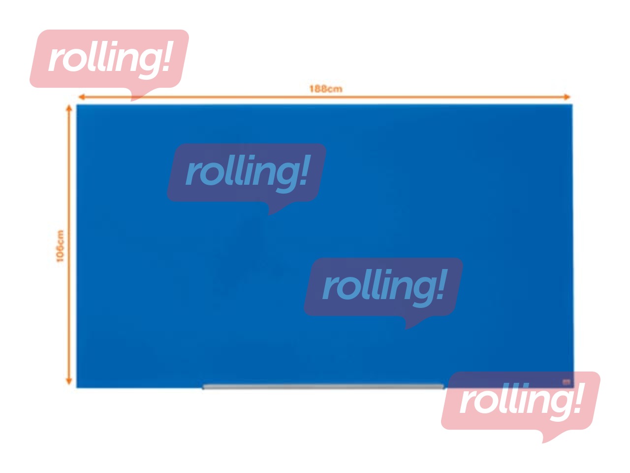 Magnetiline klaastahvel Nobo Impression Pro, 85