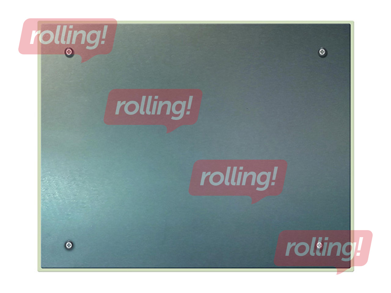 Glass board Memoboards, magnetic, 80x60cm, black