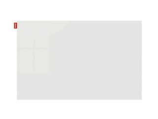 Klaastahvel Memoboards, magnetiline, 150x100cm, valge