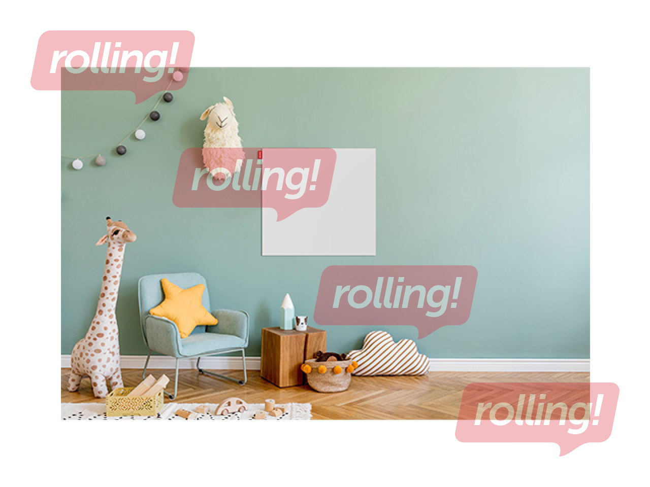 Klaastahvel Memoboards, magnetiline, 150x100cm, valge