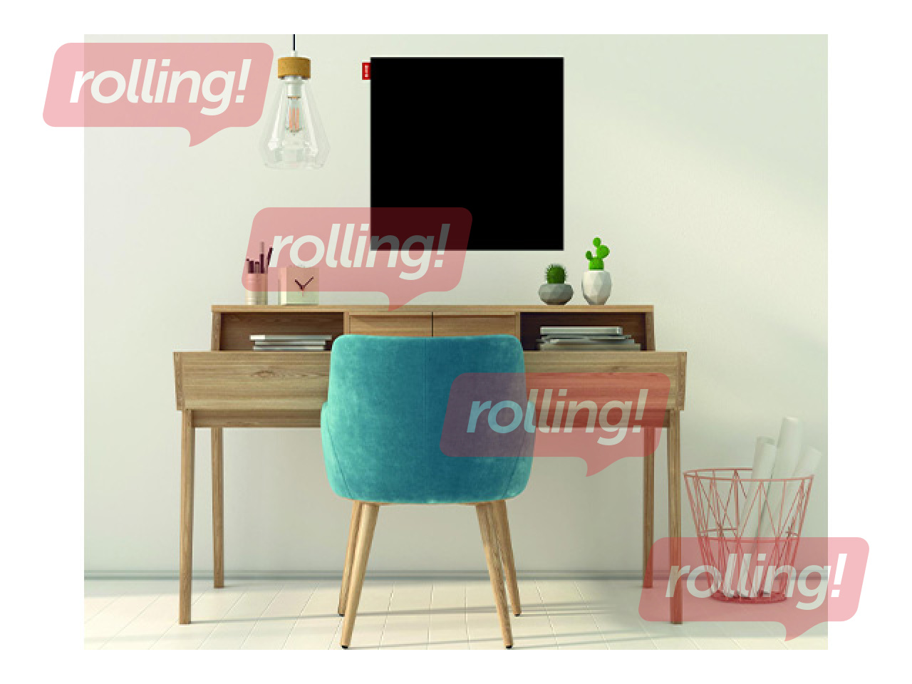 Klaastahvel Memoboards, magnetiline, 120 x 90 cm, must