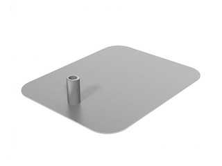 Metal foot for SK frame holder