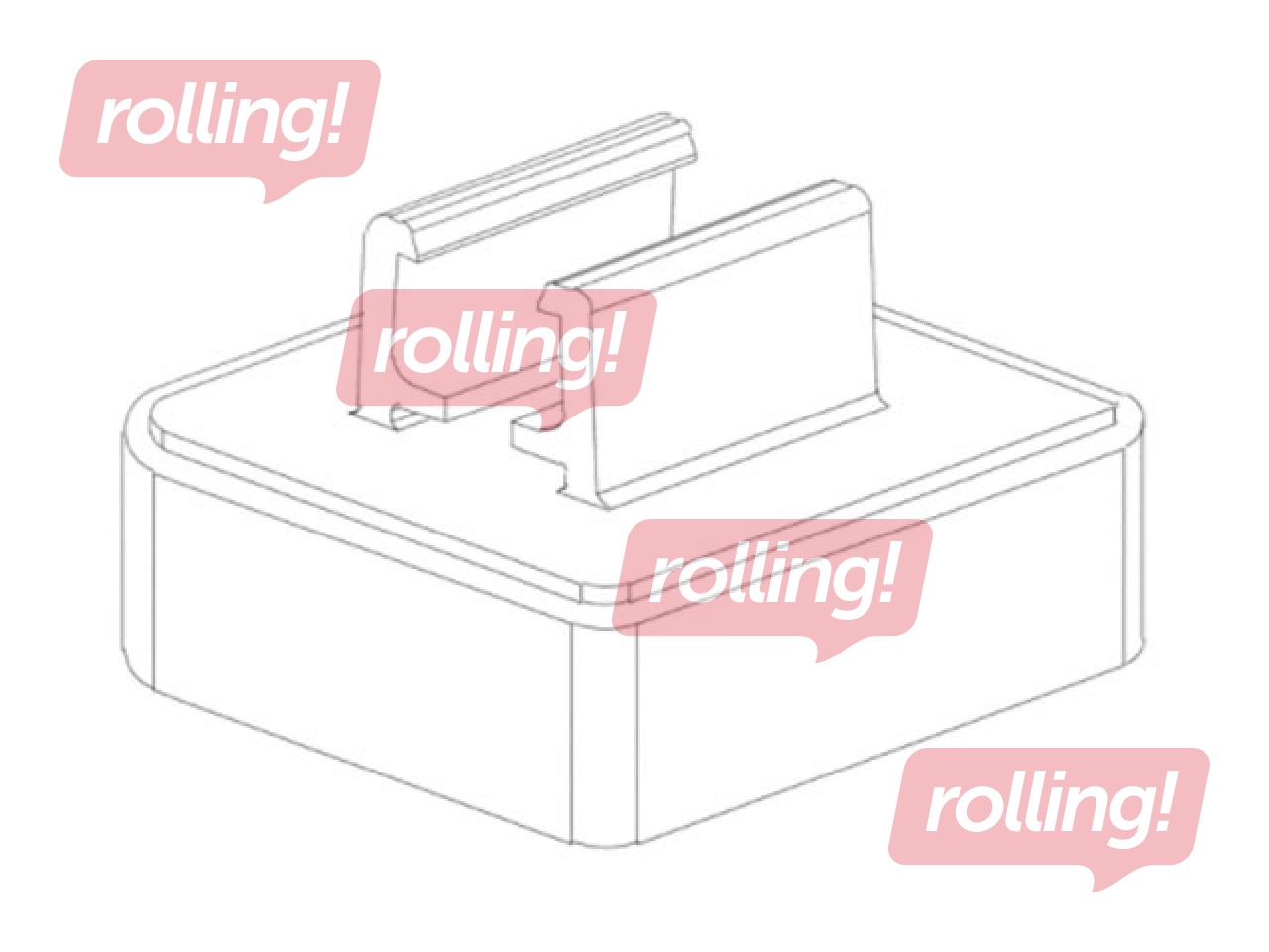 Magnetiline kinnitusdetail raamide kinnitamiseks pinna suhtes sirgnurga all