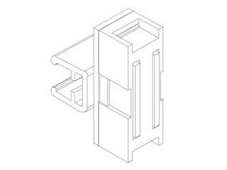 Magnet raamide kinnitamiseks 90-kraadise nurga all