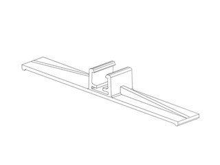 Table stand for plastic frames