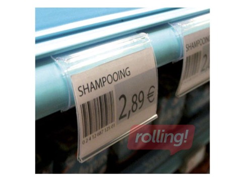 Slimline™ lable holder, 39x100 mm