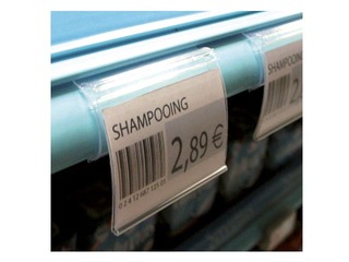 Slimline™ lable holder, 39x100 mm