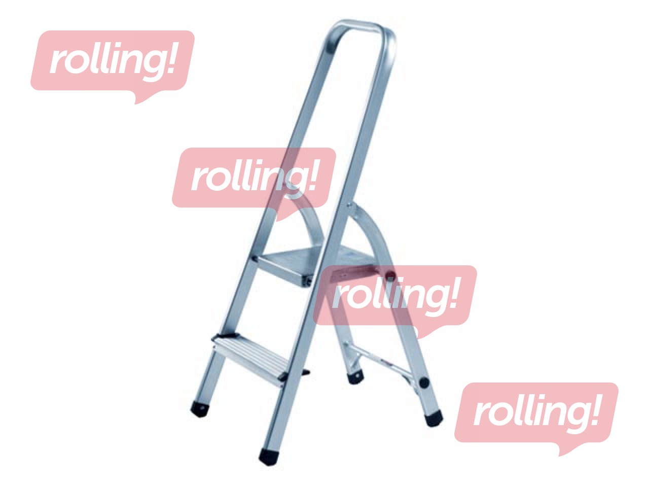 Aluminium Step-Ladder, 2 steps